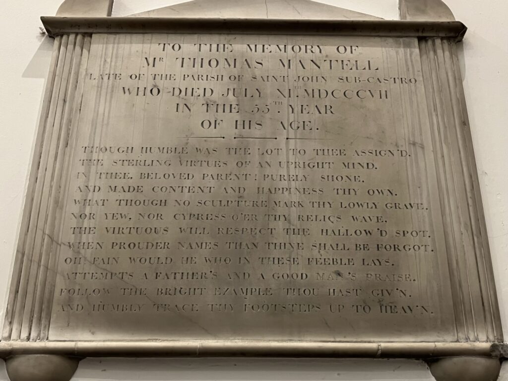 Mantell, Thomas – Virtues of the Dead